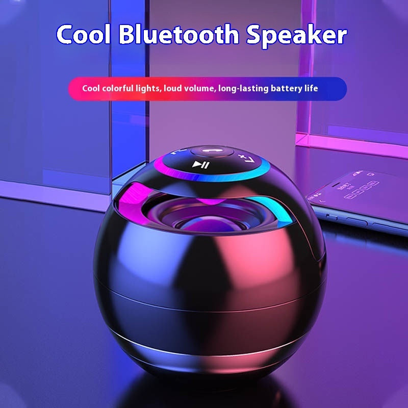 Colorful Light Bluetooth Audio Super Dynamic Bass Speaker