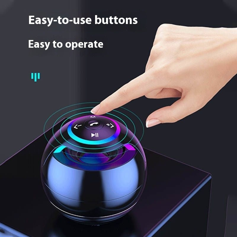 Colorful Light Bluetooth Audio Super Dynamic Bass Speaker